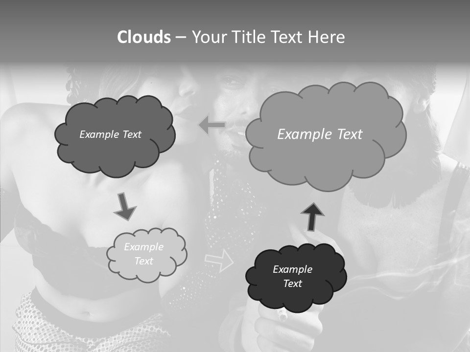 Space Copy Wooden PowerPoint Template