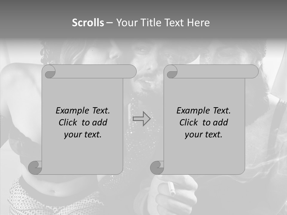 Space Copy Wooden PowerPoint Template