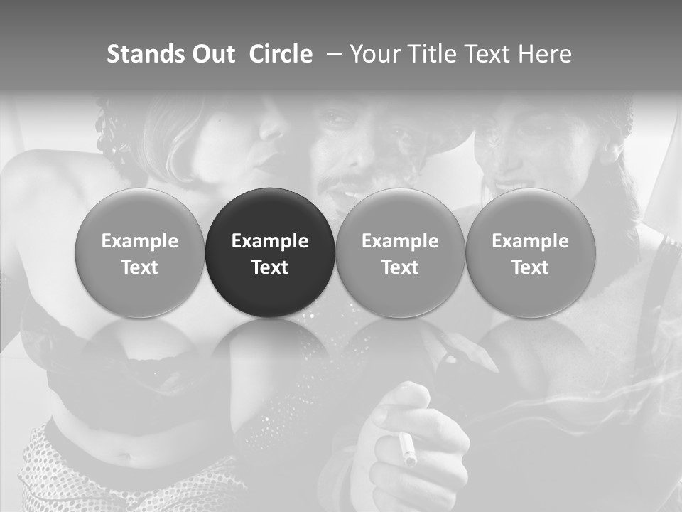 Space Copy Wooden PowerPoint Template