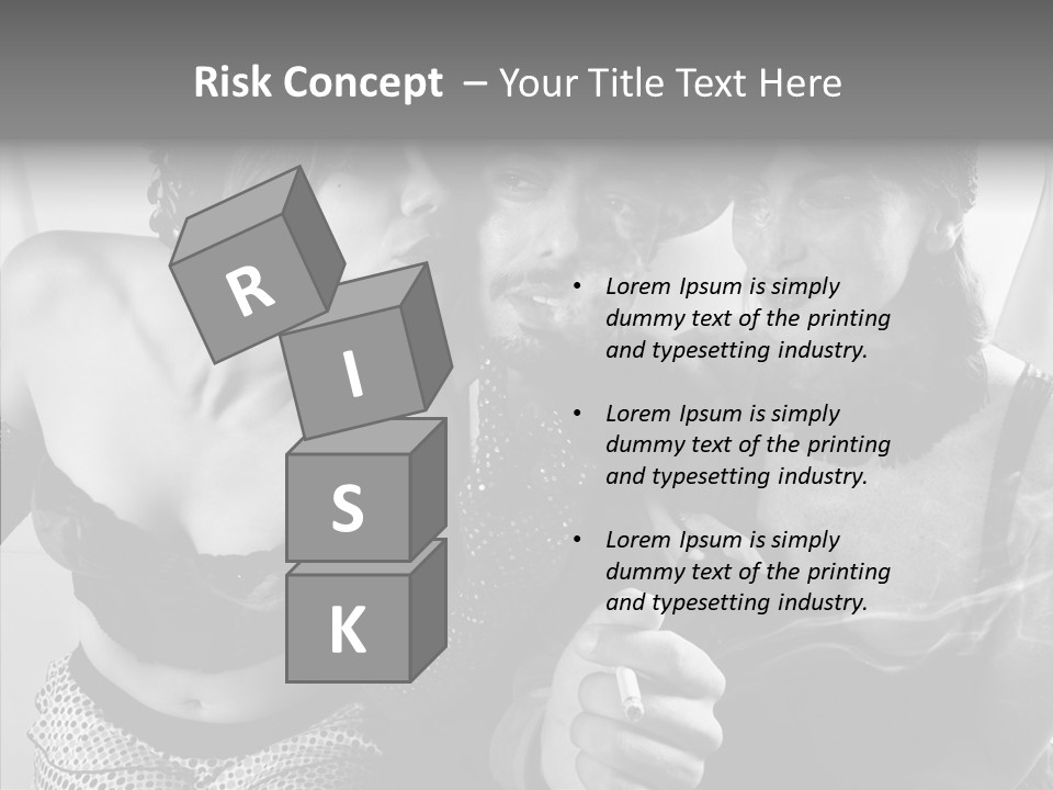 Space Copy Wooden PowerPoint Template