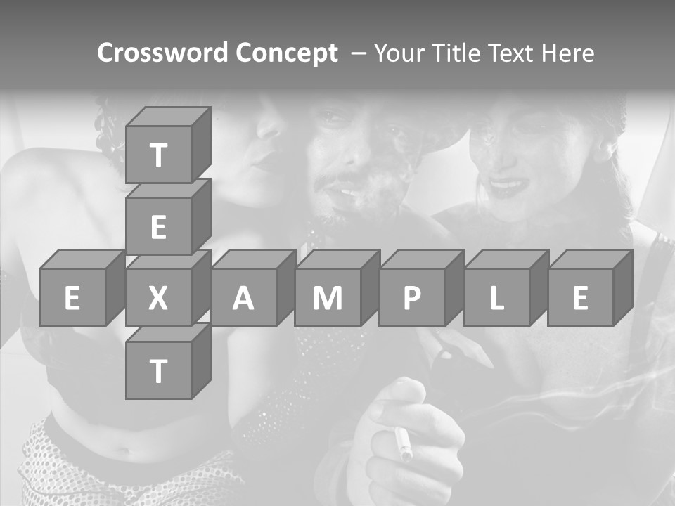 Space Copy Wooden PowerPoint Template