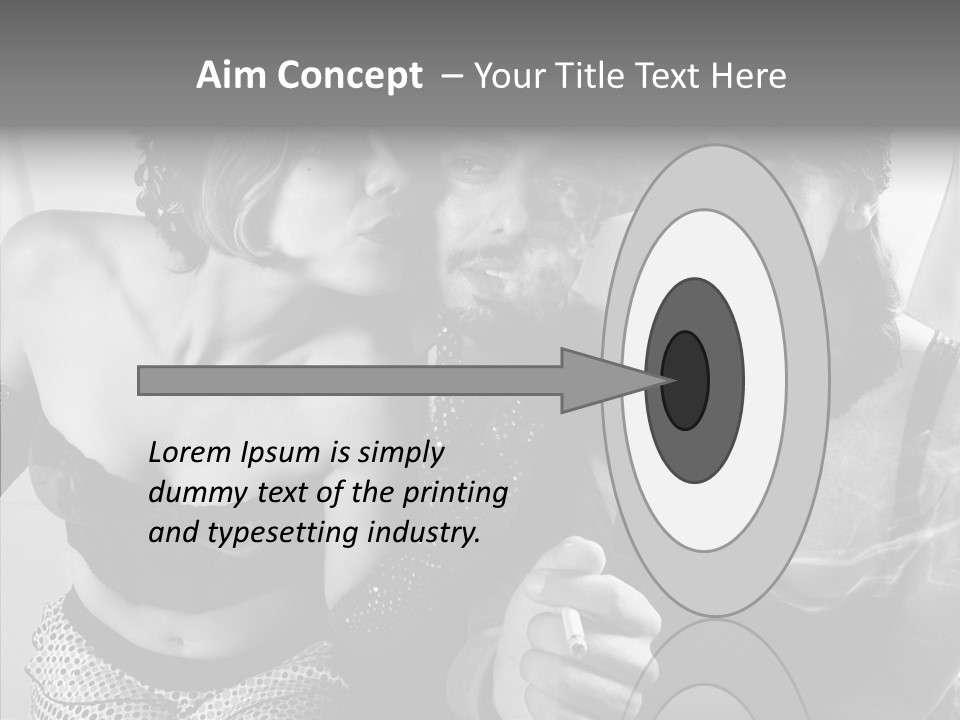 Space Copy Wooden PowerPoint Template