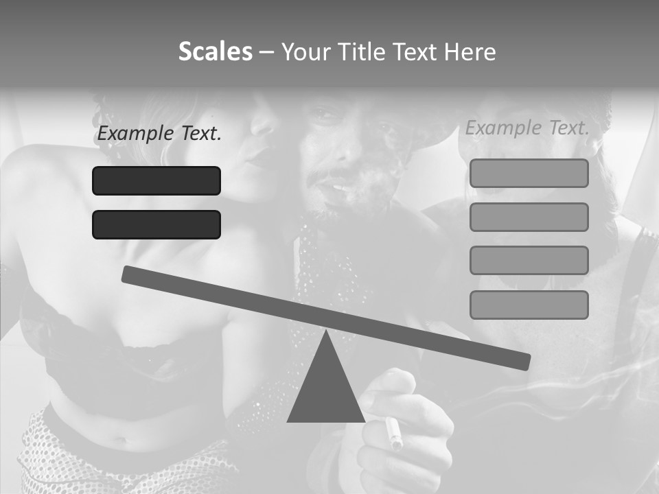 Space Copy Wooden PowerPoint Template