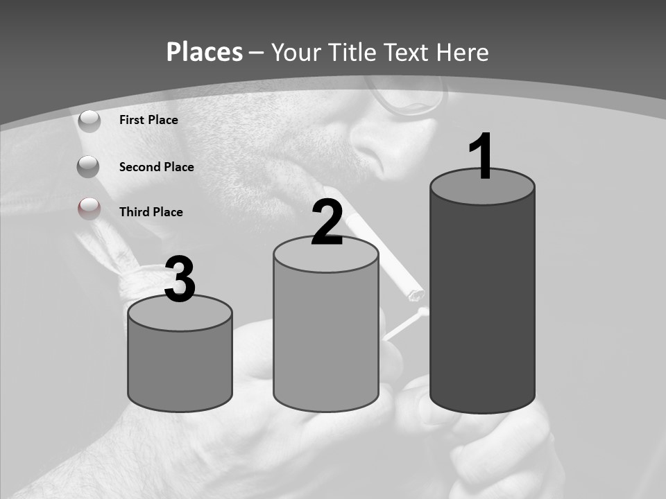 Art Background Spot PowerPoint Template