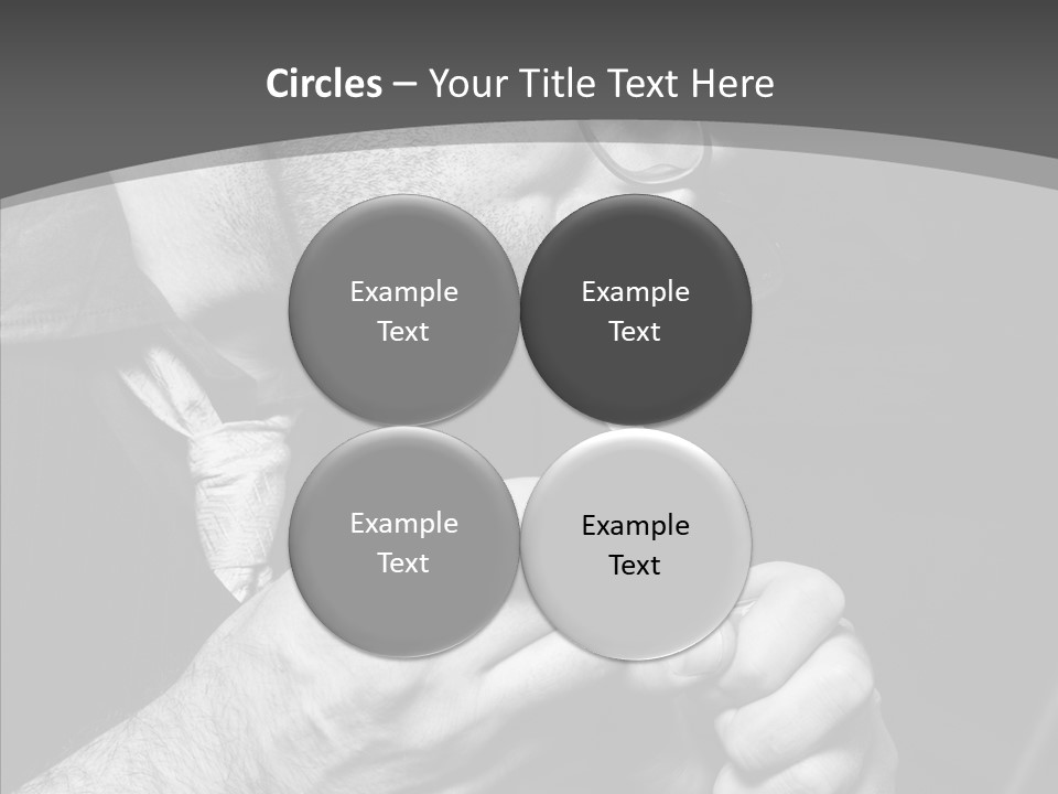 Art Background Spot PowerPoint Template