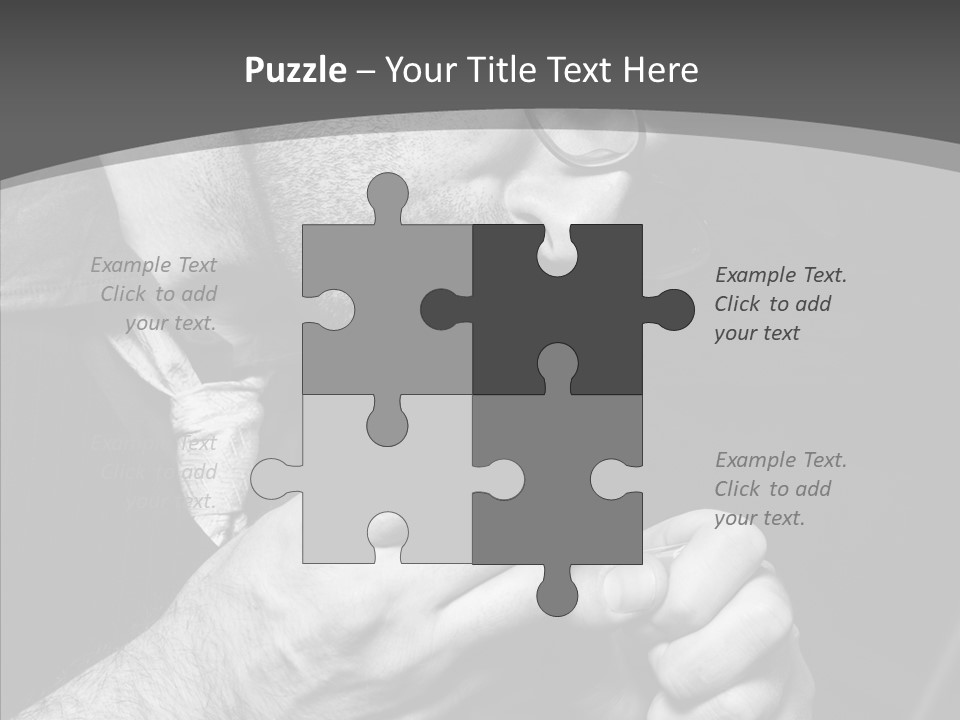 Art Background Spot PowerPoint Template