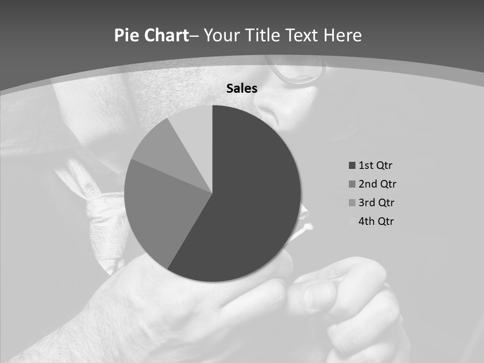 Art Background Spot PowerPoint Template