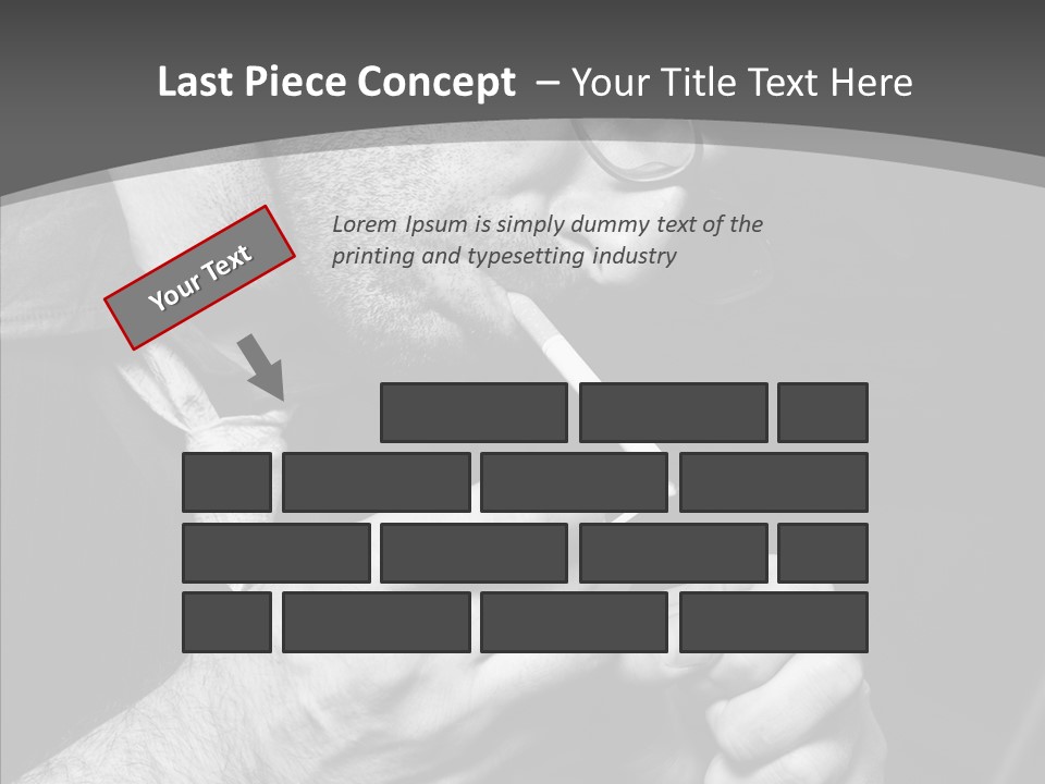 Art Background Spot PowerPoint Template