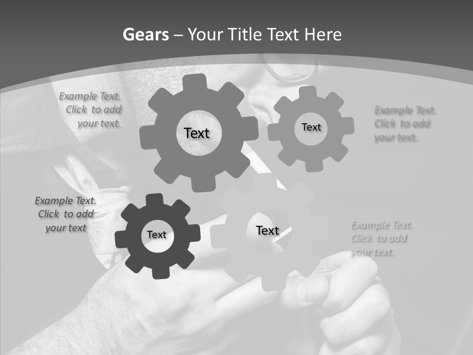 Art Background Spot PowerPoint Template