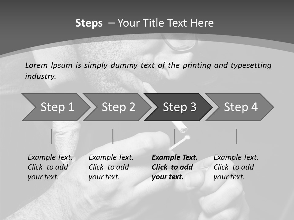 Art Background Spot PowerPoint Template