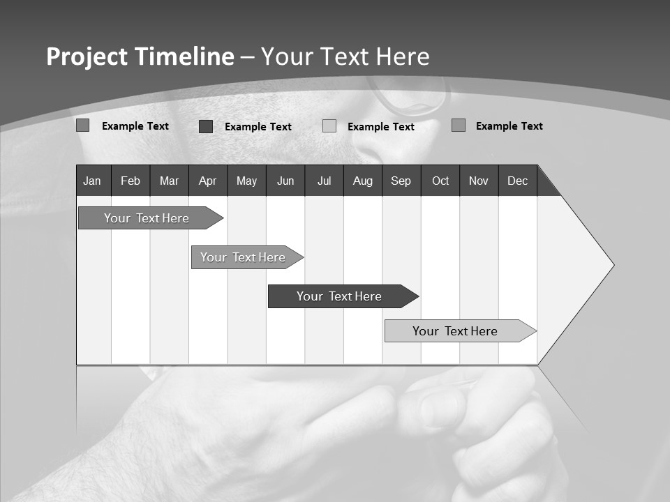 Art Background Spot PowerPoint Template