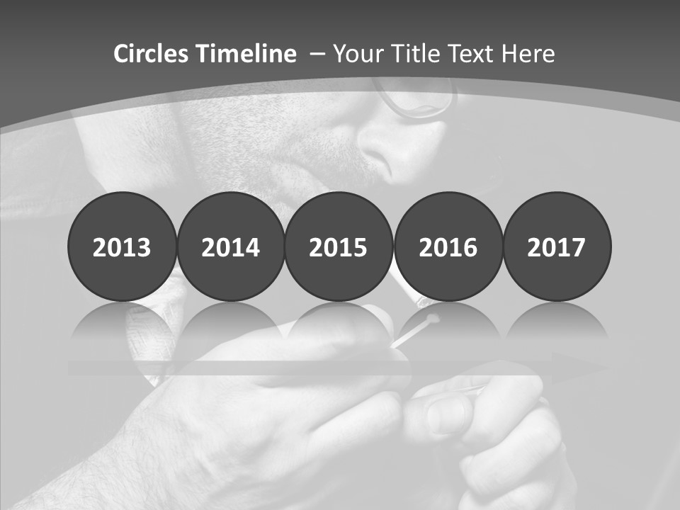 Art Background Spot PowerPoint Template