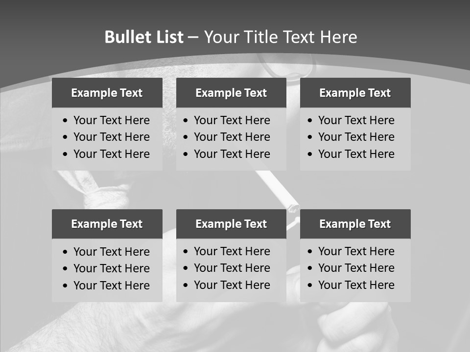 Art Background Spot PowerPoint Template