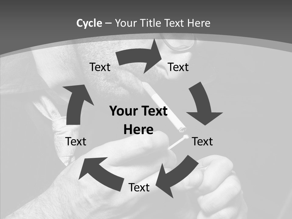 Art Background Spot PowerPoint Template