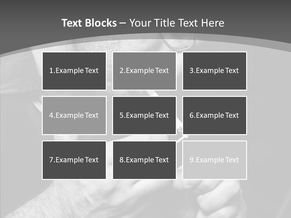 Art Background Spot PowerPoint Template