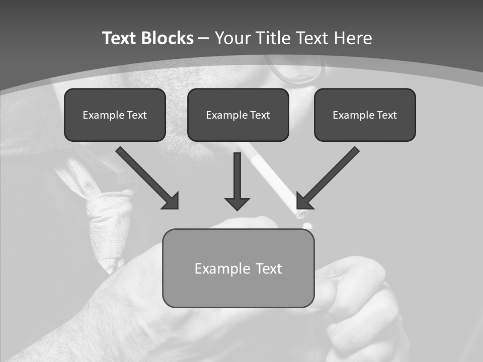 Art Background Spot PowerPoint Template