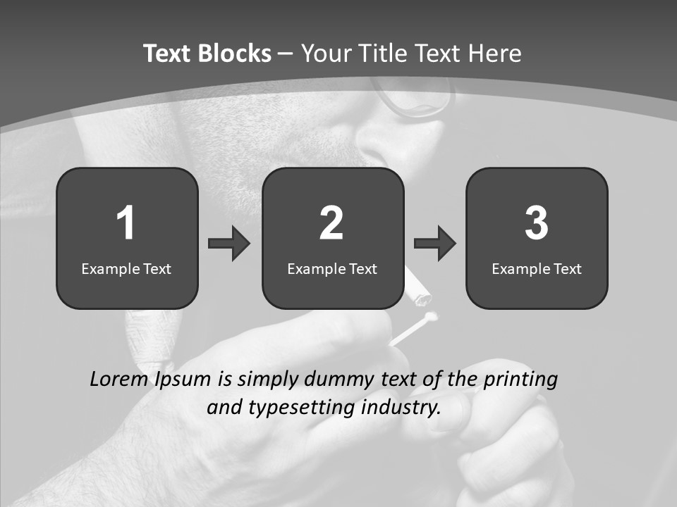 Art Background Spot PowerPoint Template