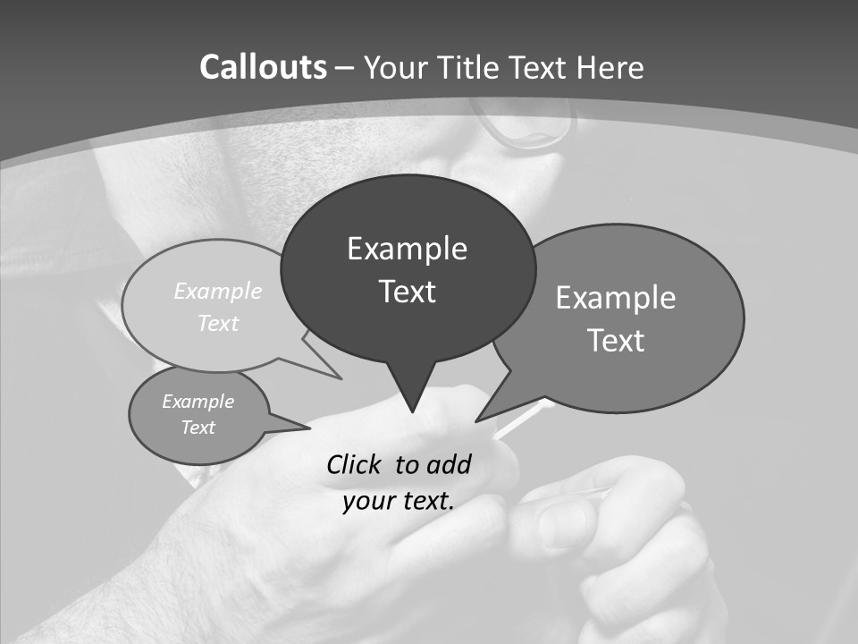 Art Background Spot PowerPoint Template