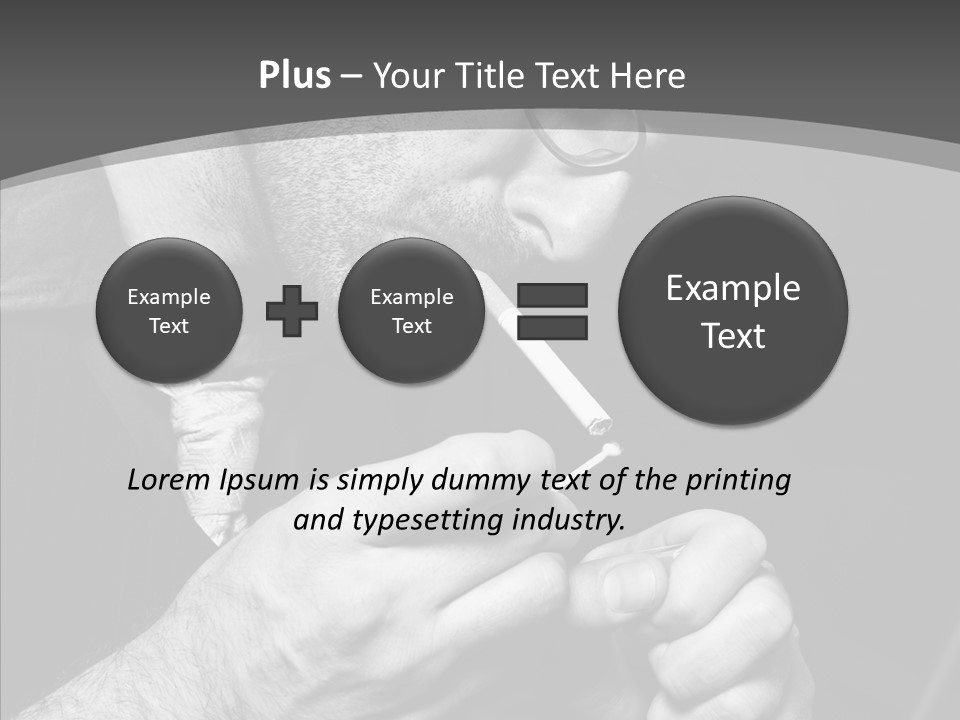 Art Background Spot PowerPoint Template