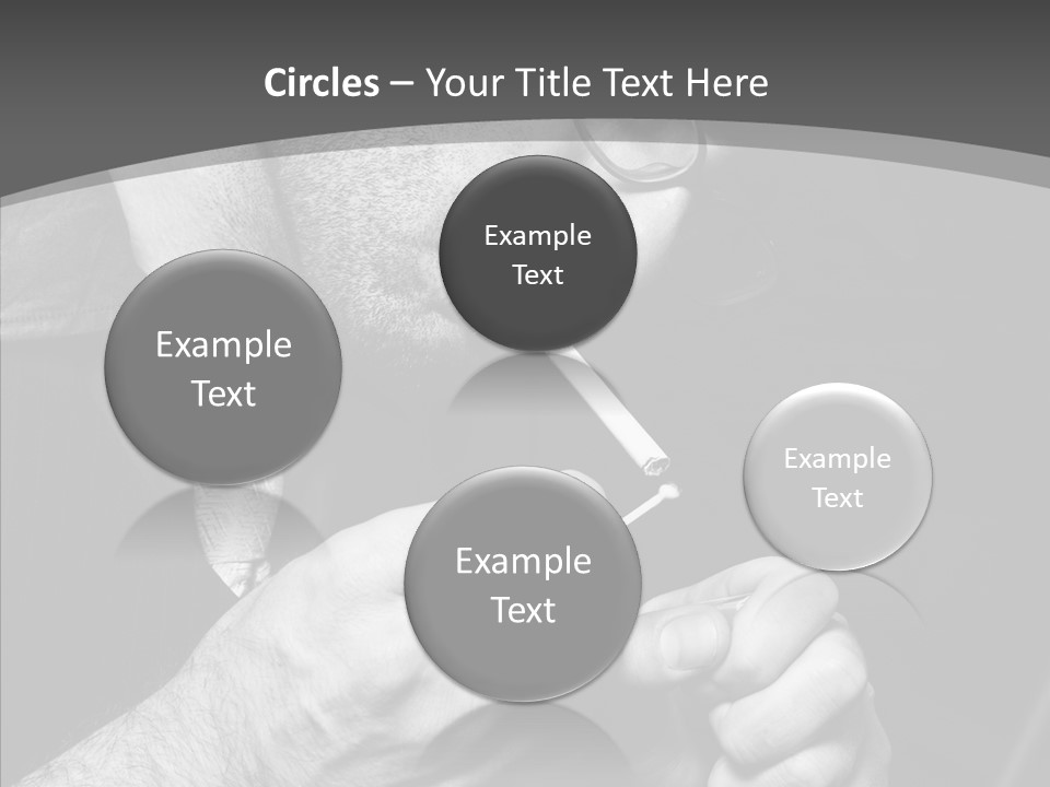 Art Background Spot PowerPoint Template