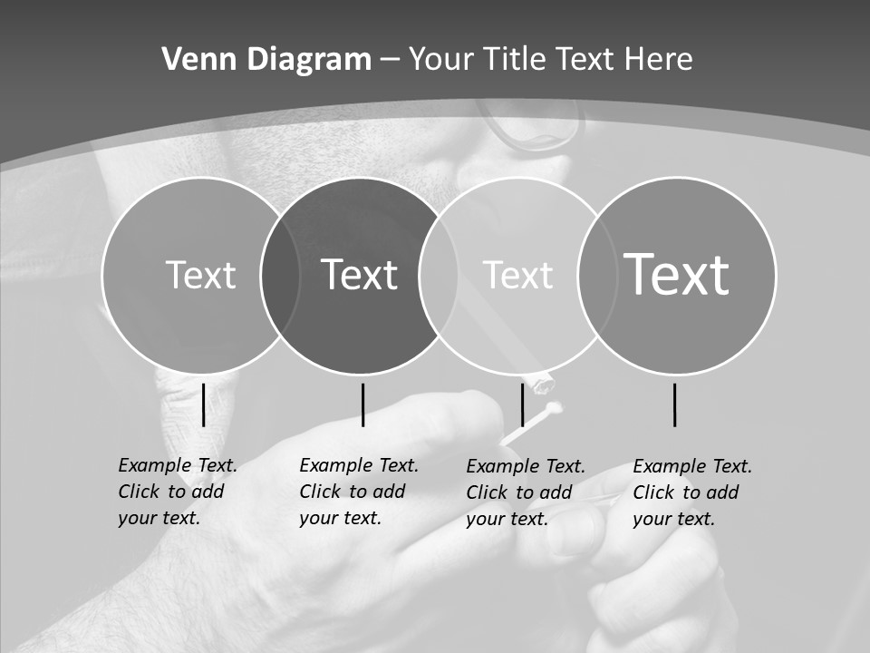 Art Background Spot PowerPoint Template