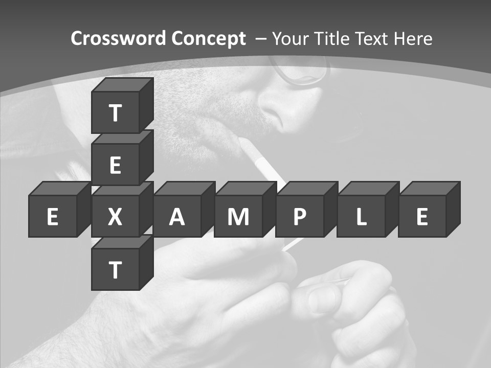 Art Background Spot PowerPoint Template