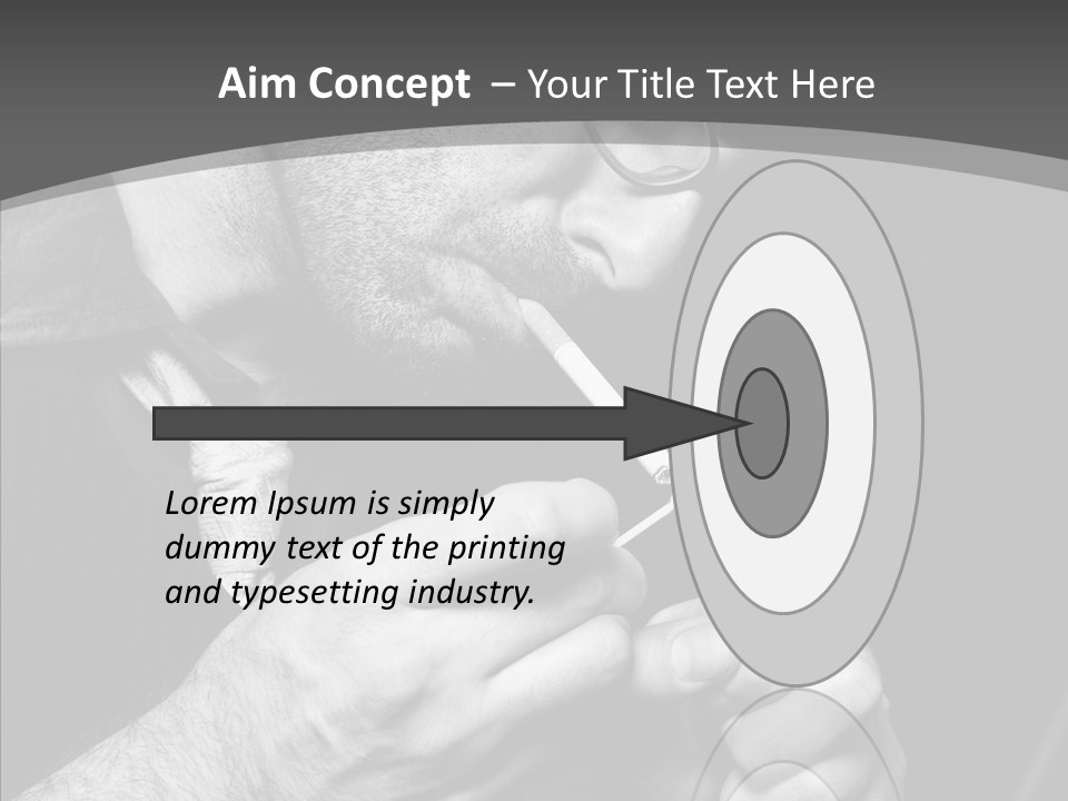 Art Background Spot PowerPoint Template