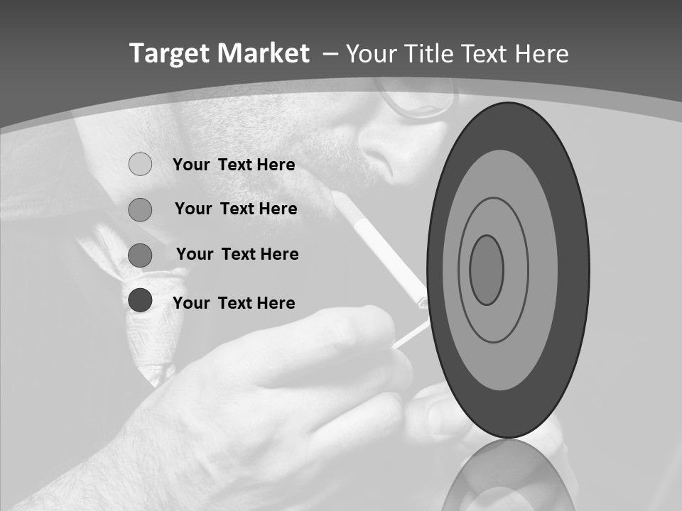 Art Background Spot PowerPoint Template