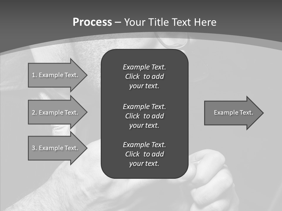 Art Background Spot PowerPoint Template