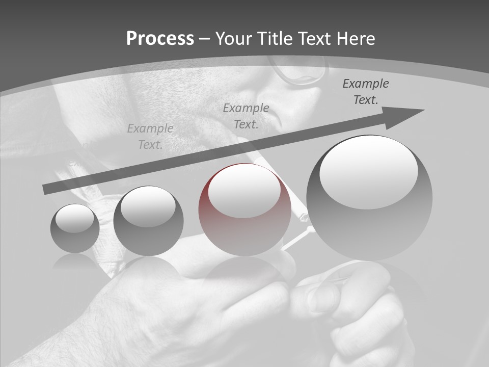 Art Background Spot PowerPoint Template