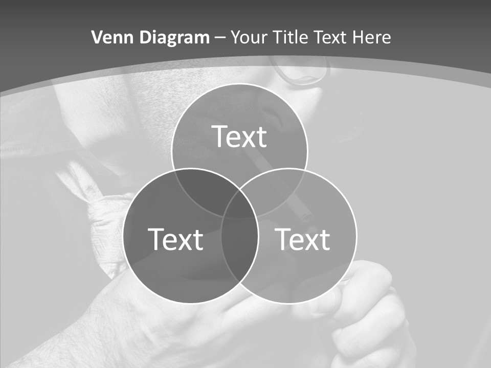 Art Background Spot PowerPoint Template