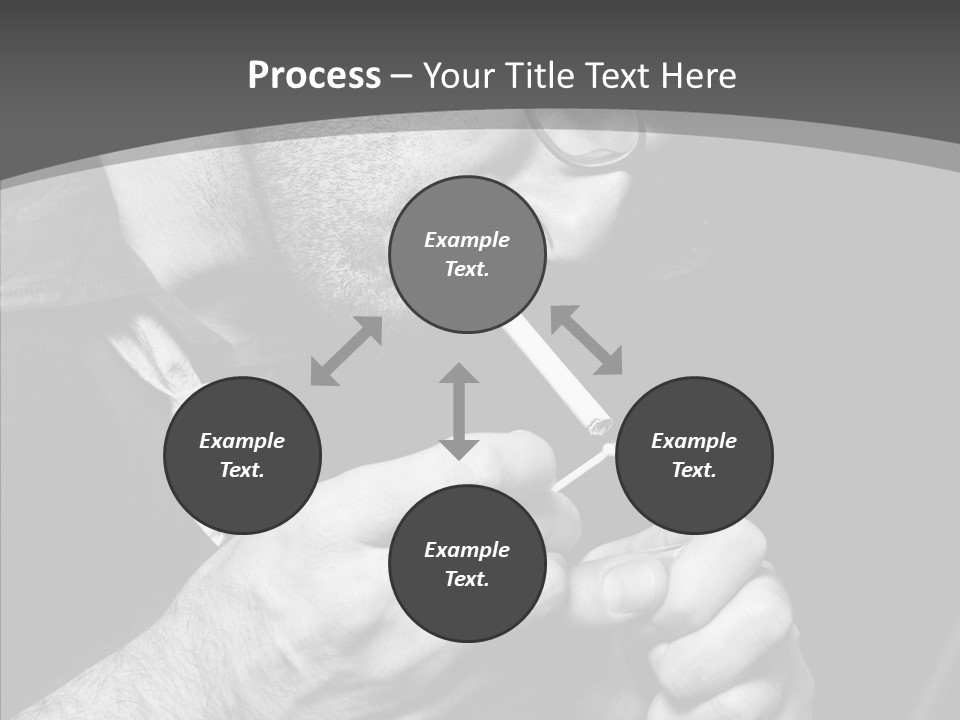 Art Background Spot PowerPoint Template