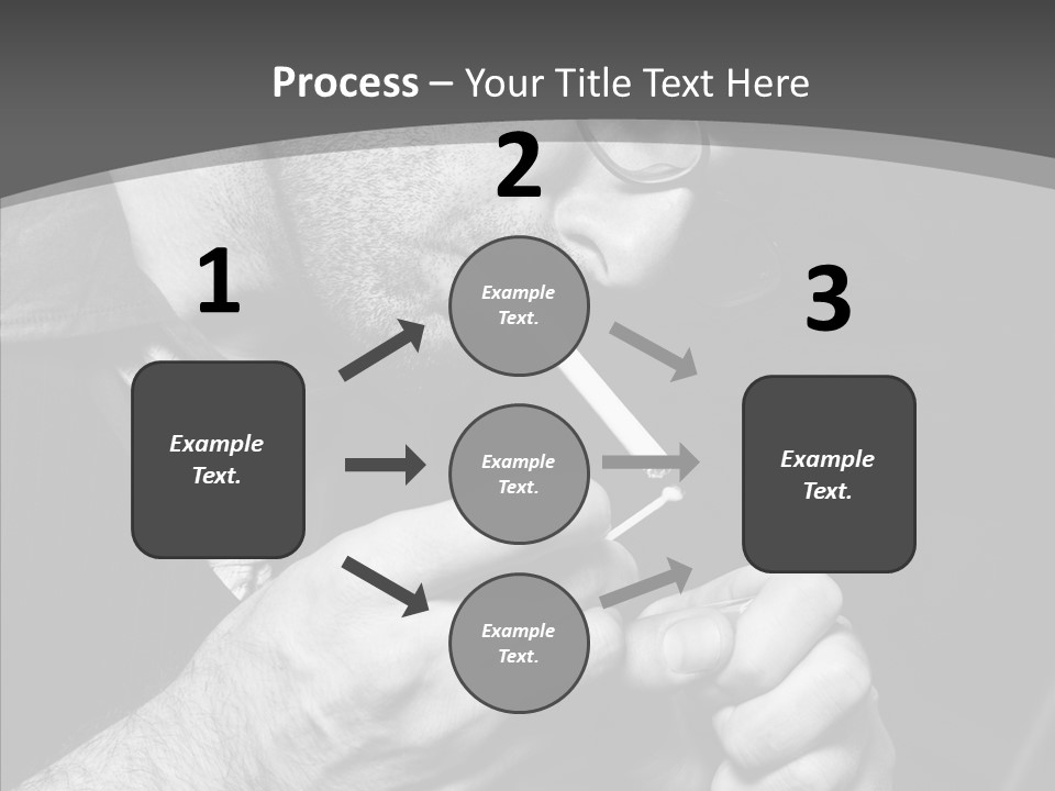 Art Background Spot PowerPoint Template
