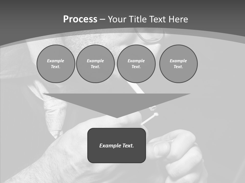 Art Background Spot PowerPoint Template