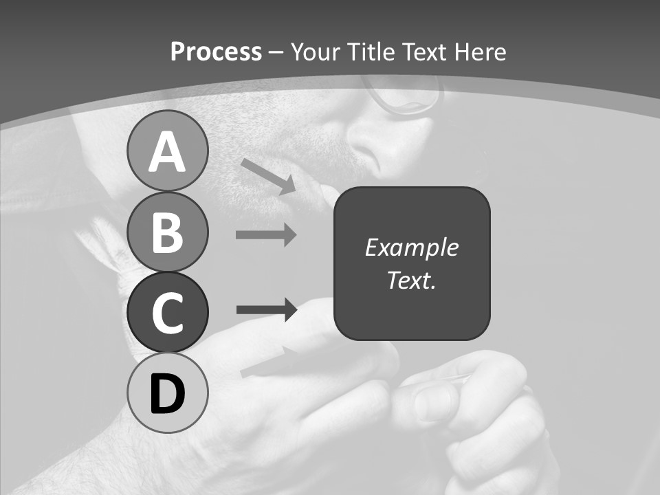 Art Background Spot PowerPoint Template