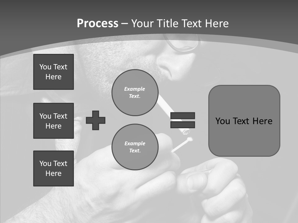 Art Background Spot PowerPoint Template