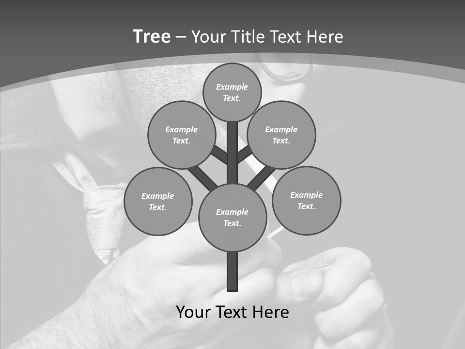 Art Background Spot PowerPoint Template