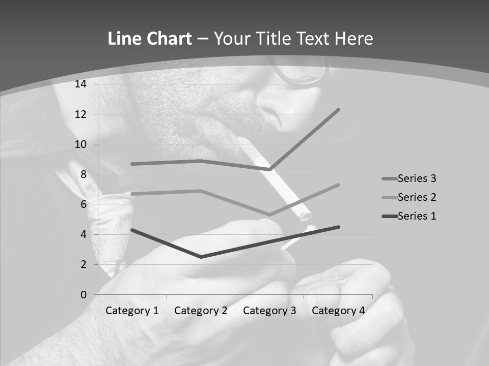 Art Background Spot PowerPoint Template