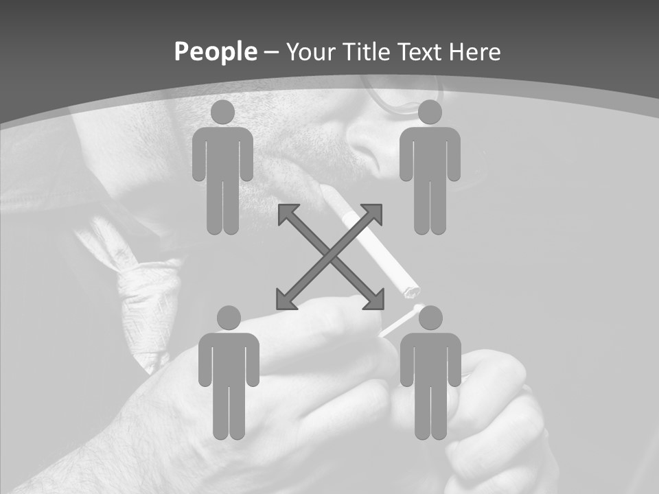 Art Background Spot PowerPoint Template