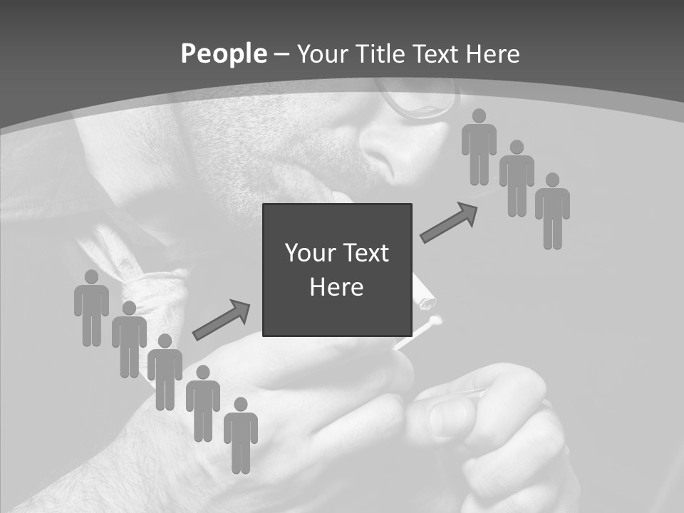 Art Background Spot PowerPoint Template