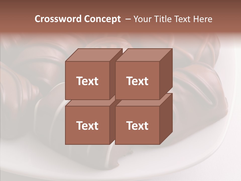 Conceptual Sweetener Tempt PowerPoint Template