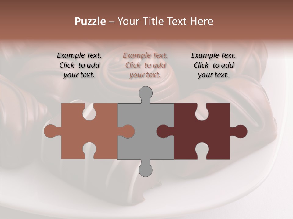 Conceptual Sweetener Tempt PowerPoint Template