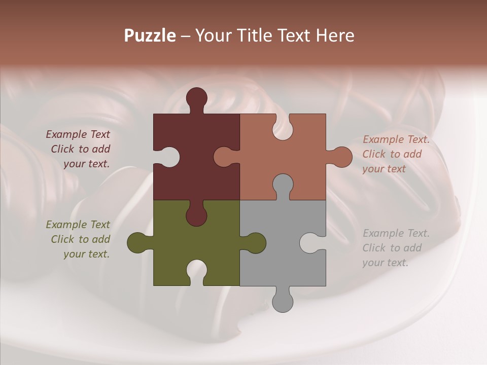 Conceptual Sweetener Tempt PowerPoint Template