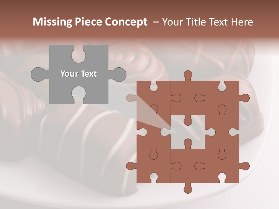 Conceptual Sweetener Tempt PowerPoint Template