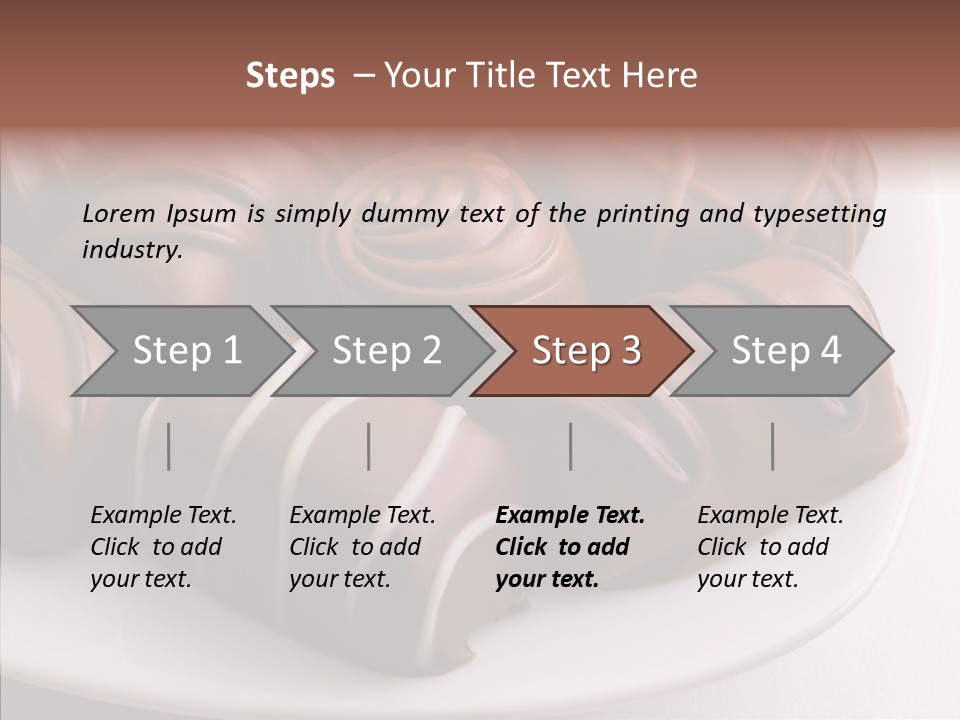 Conceptual Sweetener Tempt PowerPoint Template