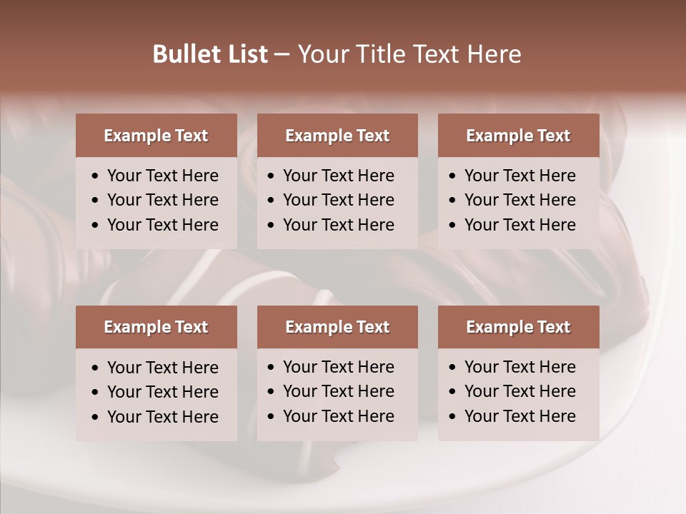 Conceptual Sweetener Tempt PowerPoint Template