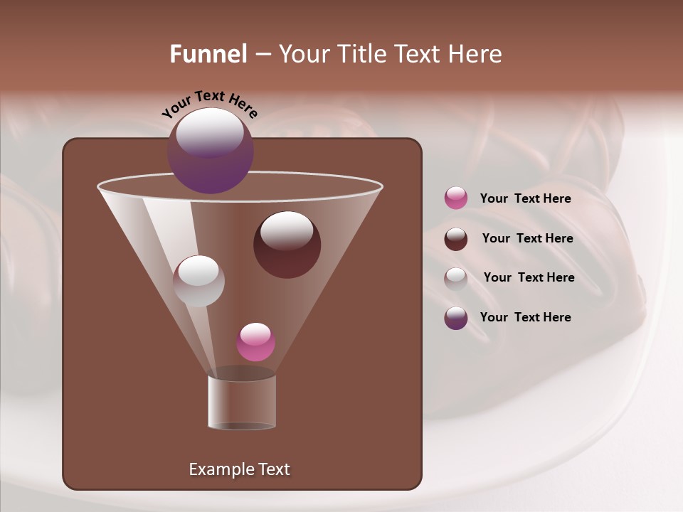 Conceptual Sweetener Tempt PowerPoint Template