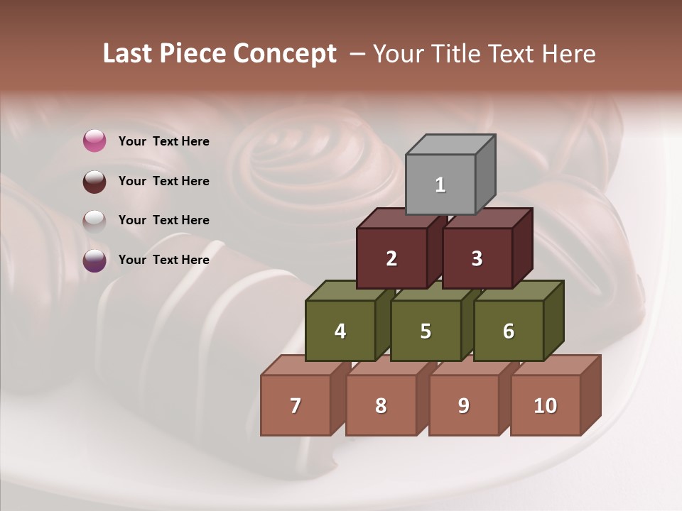 Conceptual Sweetener Tempt PowerPoint Template