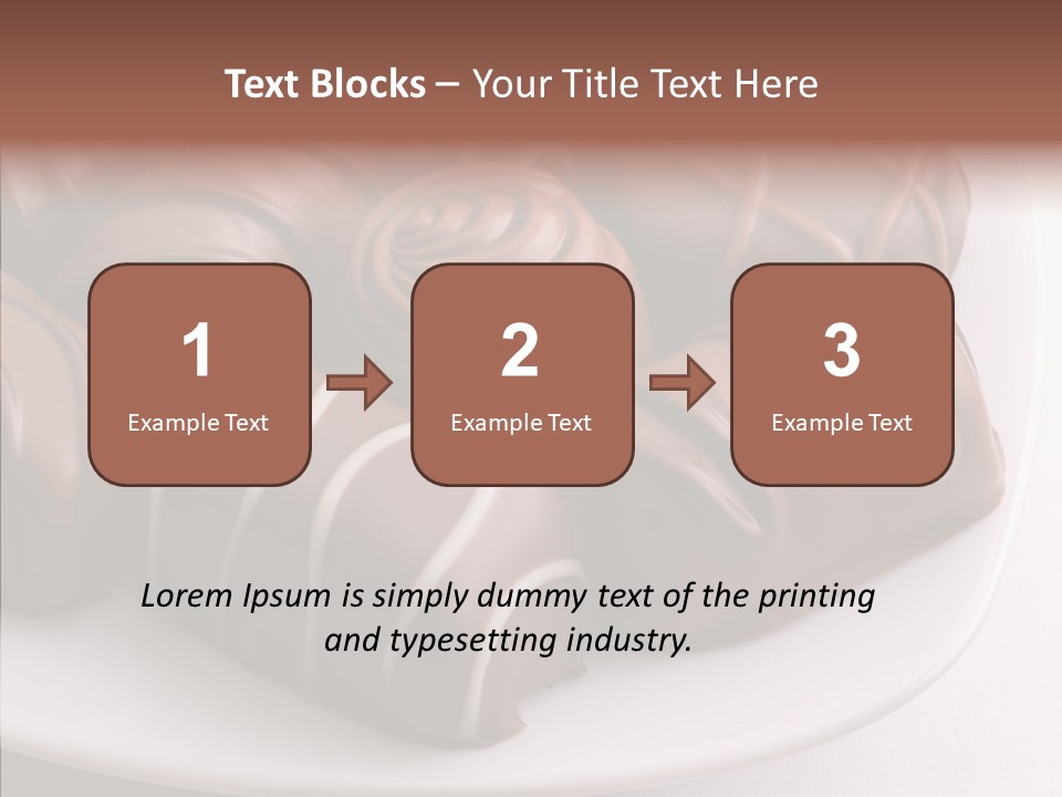 Conceptual Sweetener Tempt PowerPoint Template