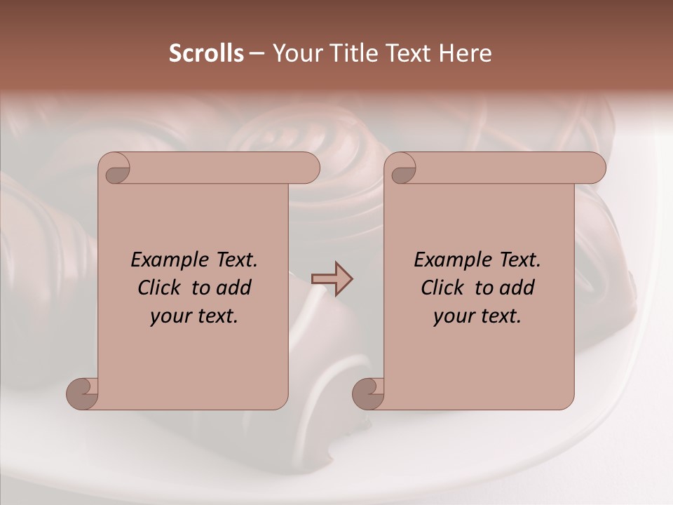 Conceptual Sweetener Tempt PowerPoint Template